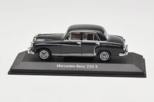 Mercedes 220S W180 Gris Clair Minichamps 1:43 B66040534 Métal Moulé