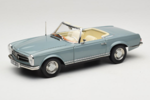 Mercedes 230 SL W113 Horizon Blue Norev 1:18 183992 Métal Moulé