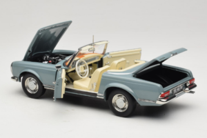 Mercedes 230 SL W113 Horizon Blue Norev 1:18 183992 Métal Moulé — image 6 sur 9