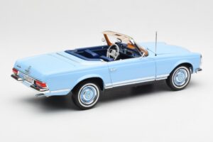 Mercedes 230 SL W113 Pagoda Horizon Bleu Édition Concessionnaire Norev 1:18 B66040633 Métal Moulé — image 4 sur 10