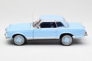 Mercedes 230 SL W113 Pagoda Horizon Bleu Édition Concessionnaire Norev 1:18 B66040633 Métal Moulé — image 5 sur 10