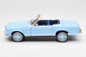 Mercedes 230 SL W113 Pagoda Horizon Bleu Édition Concessionnaire Norev 1:18 B66040633 Métal Moulé — image 6 sur 10