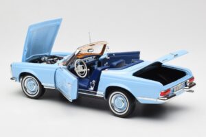Mercedes 230 SL W113 Pagoda Horizon Bleu Édition Concessionnaire Norev 1:18 B66040633 Métal Moulé — image 7 sur 10