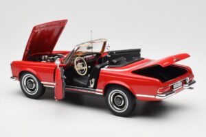 Mercedes 230 SL W113 Pagoda Rouge Norev 1:18 B660640596 Métal Moulé — image 5 sur 8