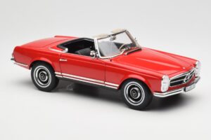 Mercedes 230 SL W113 Pagoda Rouge Norev 1:18 B660640596 Métal Moulé — image 6 sur 8