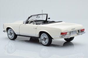 Mercedes 230 SL W113 Pagoda Blanc Édition Limitée Norev 1:18 183768 Métal Moulé — image 8 sur 9