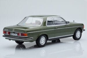Mercedes 280 CE W123 Coupé Vert Norev 1:18 183704 Métal Moulé — image 2 sur 6
