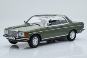 Mercedes 280 CE W123 Coupé Vert Norev 1:18 183704 Métal Moulé