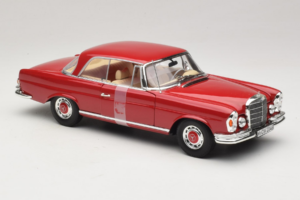 Mercedes 280 SE Coupé Rouge Norev 1:18 183527 Métal Moulé — image 4 sur 6