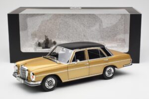 Mercedes 280 SE W108 Beige Édition Concessionnaire Norev 1:18 B66040680 Métal Moulé — image 8 sur 8