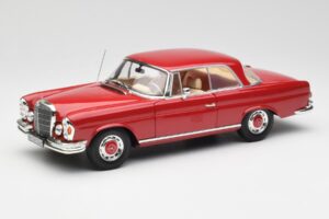 Mercedes 280 SE W108 Rouge Norev 1:18 193527 Métal Moulé
