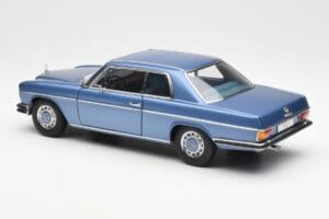 Mercedes 280C/8 W114 Coupe Bleu Metallic AUTOart 1:18 76187 Métal Moulé — image 7 sur 8