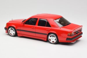 Mercedes 300E W124 6.0 AMG Signal Rouge Otto 1:18 OT1104 Résine — image 5 sur 6