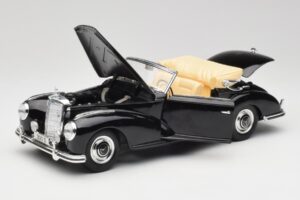 Mercedes 300 S W188 Cabriolet Noir Tchibo 1:18 36782 Métal Moulé — image 2 sur 8