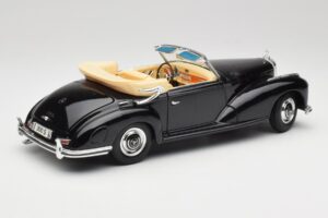 Mercedes 300 S W188 Cabriolet Noir Tchibo 1:18 36782 Métal Moulé — image 3 sur 8