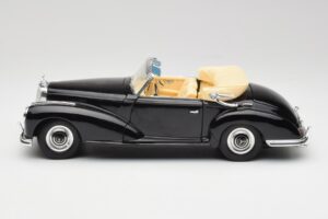 Mercedes 300 S W188 Cabriolet Noir Tchibo 1:18 36782 Métal Moulé — image 4 sur 8