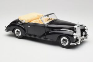 Mercedes 300 S W188 Cabriolet Noir Tchibo 1:18 36782 Métal Moulé — image 6 sur 8