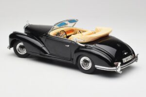 Mercedes 300 S W188 Cabriolet Noir Tchibo 1:18 36782 Métal Moulé — image 7 sur 8