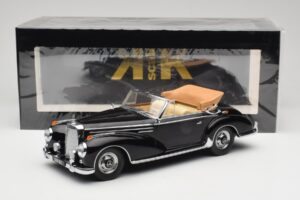 Mercedes 300 SC W188 Cabriolet Noir KK-Scale 1:18 KKDC180941 Métal Moulé — image 6 sur 6