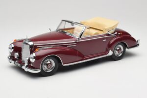 Mercedes 300 SC W188 Cabriolet Rouge Foncé KK-Scale 1:18 KKDC180942 Métal Moulé