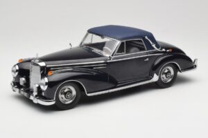 Mercedes 300 SC W188 Cabriolet Softtop Bleu Foncé KK-Scale 1:18 KKDC180944 Métal Moulé