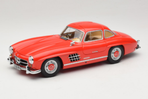 Mercedes 300 SL Gullwing Rouge Minichamps 1:18 180039001 Métal Moulé