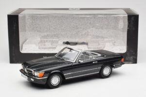 Mercedes 300 SL R107 Noir Pearl Édition Concessionnaire Norev 1:18 B66040678 Métal Moulé — image 10 sur 10