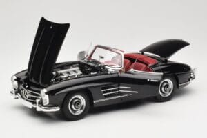Mercedes 300 SL W198 Roadster Noir Minichamps 1:18 180039036 Métal Moulé — image 2 sur 8