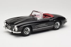 Mercedes 300 SL W198 Roadster Noir Minichamps 1:18 180039036 Métal Moulé