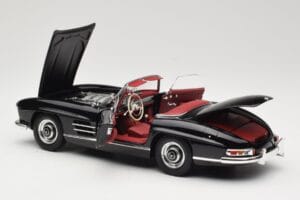 Mercedes 300 SL W198 Roadster Noir Minichamps 1:18 180039036 Métal Moulé — image 5 sur 8