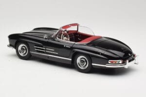 Mercedes 300 SL W198 Roadster Noir Minichamps 1:18 180039036 Métal Moulé — image 7 sur 8