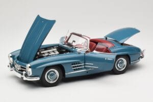 Mercedes 300 SL W198 Roadster Bleu Minichamps 1:18 180039035 Métal Moulé — image 2 sur 8