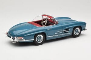 Mercedes 300 SL W198 Roadster Bleu Minichamps 1:18 180039035 Métal Moulé — image 3 sur 8