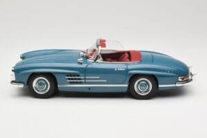 Mercedes 300 SL W198 Roadster Bleu Minichamps 1:18 180039035 Métal Moulé — image 4 sur 8