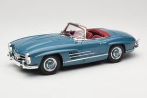 Mercedes 300 SL W198 Roadster Bleu Minichamps 1:18 180039035 Métal Moulé