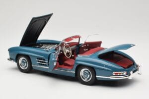 Mercedes 300 SL W198 Roadster Bleu Minichamps 1:18 180039035 Métal Moulé — image 5 sur 8