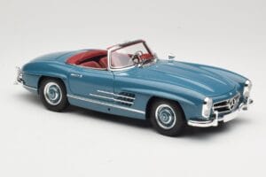 Mercedes 300 SL W198 Roadster Bleu Minichamps 1:18 180039035 Métal Moulé — image 6 sur 8