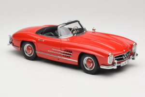 Mercedes 300 SL Roadster Rouge Minichamps 1:18 180039031 Métal Moulé — image 6 sur 8