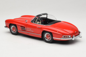 Mercedes 300 SL Roadster Rouge Minichamps 1:18 180039031 Métal Moulé — image 7 sur 8