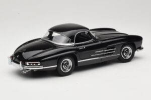 Mercedes 300 SL W198 Roadster With Hardtop Noir Minichamps 1:18 180039040 Métal Moulé — image 3 sur 8