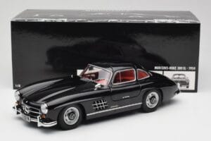 Mercedes 300 SL W198 Noir Minichamps 1:18 180039004 Métal Moulé — image 8 sur 8