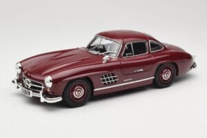 Mercedes 300 SL W198 Gullwing Rouge Foncé Minichamps 1:18 110037218 Métal Moulé