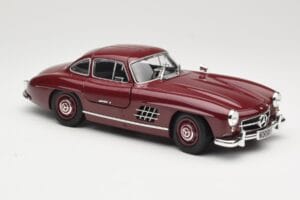 Mercedes 300 SL W198 Gullwing Rouge Foncé Minichamps 1:18 110037218 Métal Moulé — image 6 sur 8