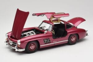 Mercedes 300 SL W198 Rouge Feu Minichamps 1:18 180039008 Métal Moulé — image 2 sur 8