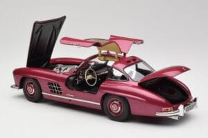 Mercedes 300 SL W198 Rouge Feu Minichamps 1:18 180039008 Métal Moulé — image 5 sur 8