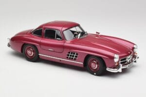 Mercedes 300 SL W198 Rouge Feu Minichamps 1:18 180039008 Métal Moulé — image 6 sur 8