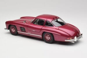 Mercedes 300 SL W198 Rouge Feu Minichamps 1:18 180039008 Métal Moulé — image 7 sur 8