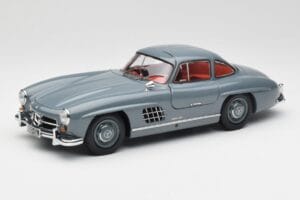 Mercedes 300 SL W198 Graphite Gris Minichamps 1:18 180039005 Métal Moulé