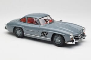 Mercedes 300 SL W198 Graphite Gris Minichamps 1:18 180039005 Métal Moulé — image 6 sur 8