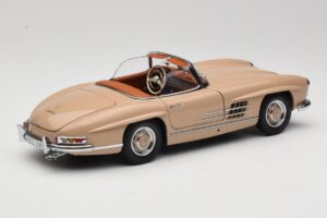 Mercedes 300 SL W198 Roadster Brun Clair Minichamps 1:18 180039032 Métal Moulé — image 3 sur 8
